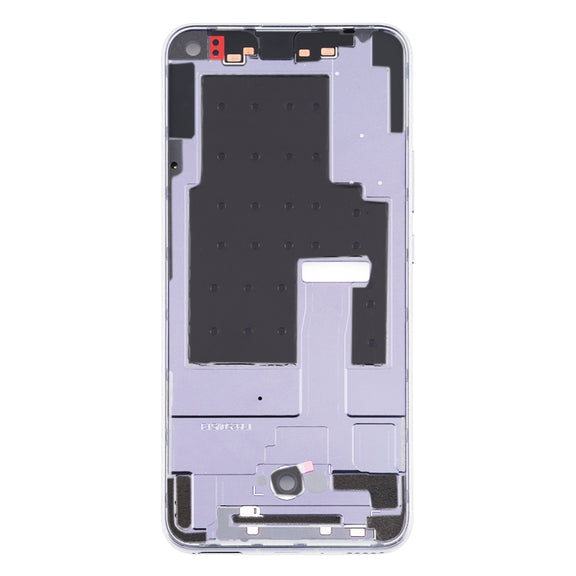 Middle Frame Bezel Plate for Huawei Nova 7 5G(Silver)
