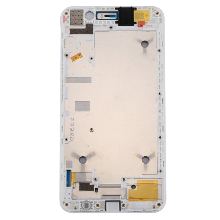 For Huawei Y6 / Honor 4A Front Housing LCD Frame Bezel Plate(White)
