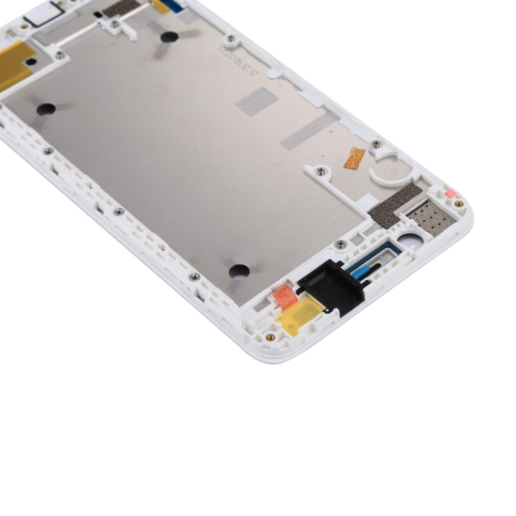 For Huawei Y6 / Honor 4A Front Housing LCD Frame Bezel Plate(White)