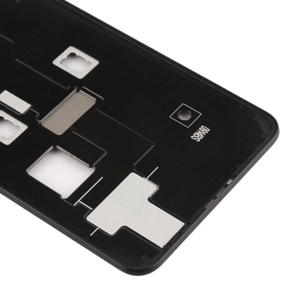 For Xiaomi Mi Mix 3 Middle Frame Bezel Plate with Side Keys(Black)