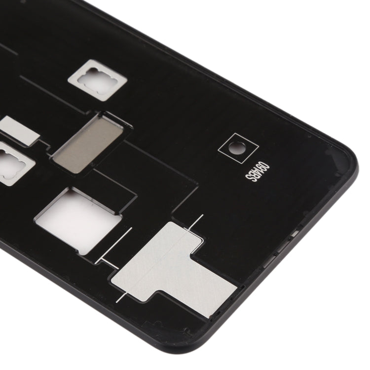 For Xiaomi Mi Mix 3 Middle Frame Bezel Plate with Side Keys(Black)