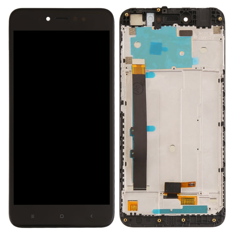 TFT LCD Screen for Xiaomi Redmi Note 5A Prime / Remdi Y1 Digitizer Full Assembly with Frame(Black)