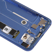 LCD Screen and Digitizer Full Assembly with Frame & Side Keys for Xiaomi Mi 8(Blue)