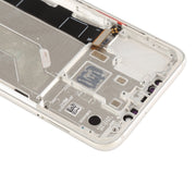 LCD Screen and Digitizer Full Assembly with Frame & Side Keys for Xiaomi Mi 8(Silver)
