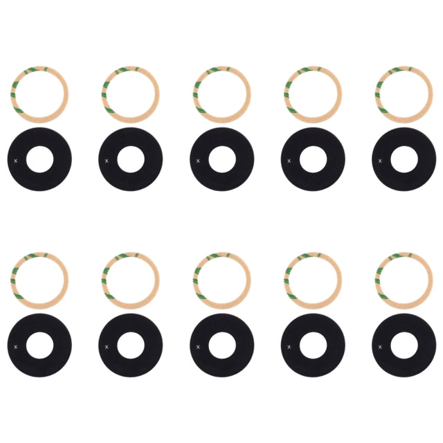 10 PCS Back Camera Lens Cover & Adhesive for Xiaomi Mi Mix2