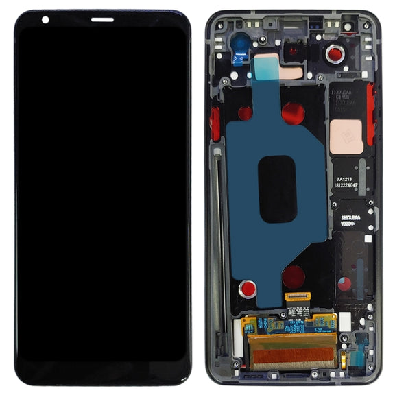 TFT LCD Screen for LG Stylo 4 / Q Stylo 4 / Q710 / Q710MS / Q710CS Digitizer Full Assembly with Frame(Black)
