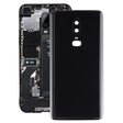 For OnePlus 6 Smooth Surface Battery Back Cover (Black) - Back Cover by PMC TechLife | Online Shopping South Africa | PMC TechLife