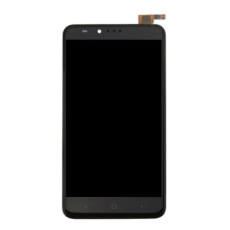 OEM LCD Screen For ZTE ZMax Pro / Z981 Digitizer Full Assembly with Frame���Black)