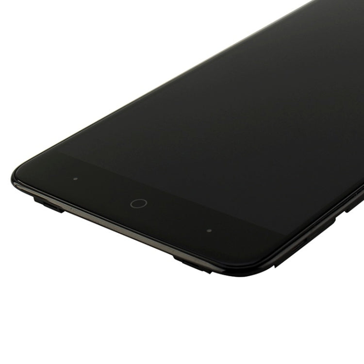 OEM LCD Screen For ZTE ZMax Pro / Z981 Digitizer Full Assembly with Frame���Black)