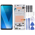 LCD Screen and Digitizer Full Assembly with Frame for LG V30(Silver) - free shipping - PMC TechLife - Order now!