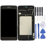 TFT LCD Screen for LG K8 2017 US215 M210 M200N with Digitizer Full Assembly with Frame (Black)