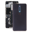 Battery Back Cover with Camera Lens & Side Keys & Fingerprint Sensor for Nokia 6.1 / 6 (2018) / 6 (2nd Gen)(Black) - Back Cover by PMC TechLife | Online Shopping South Africa | PMC TechLife | Buy Now Pay Later Mobicred