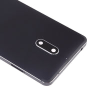 Battery Back Cover with Camera Lens & Side Keys for Nokia 6(Black)