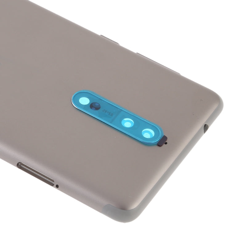 Battery Back Cover with Camera Lens & Side Keys for Nokia 8(Gold)