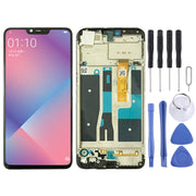 TFT LCD Screen for OPPO A5 / A3s (High Version)Digitizer Full Assembly with Frame (Black)