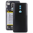For OnePlus 6 Back Cover (Midnight Black) - Back Cover by PMC TechLife | Online Shopping South Africa | PMC TechLife
