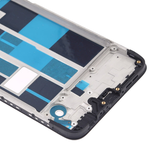 For OPPO F9 / A7X Front Housing LCD Frame Bezel Plate (Black)