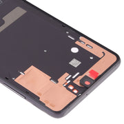 Front Housing LCD Frame Bezel Plate with Side Keys for Huawei P30(Black)