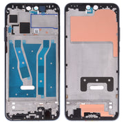 Front Housing LCD Frame Bezel Plate with Side Keys for Huawei Y9 (2019)(Black)