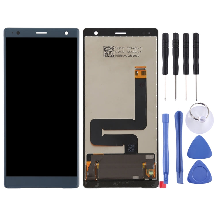 Original LCD Screen for Sony Xperia XZ2 with Digitizer Full Assembly(Blue)