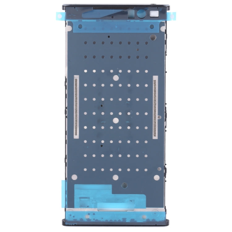 Front Housing LCD Frame Bezel for Sony Xperia XA2 Plus(Black)