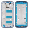 Front Housing LCD Frame Bezel for Motorola Moto G6 Plus(Blue) - Frame Bezel Plate by PMC TechLife | Online Shopping South Africa | PMC TechLife