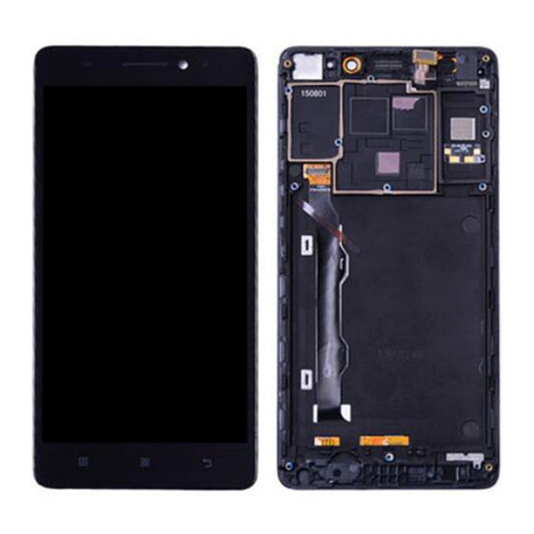 OEM LCD Screen for Lenovo K3 Note / K50-T5 Digitizer Full Assembly with Frame (Black)