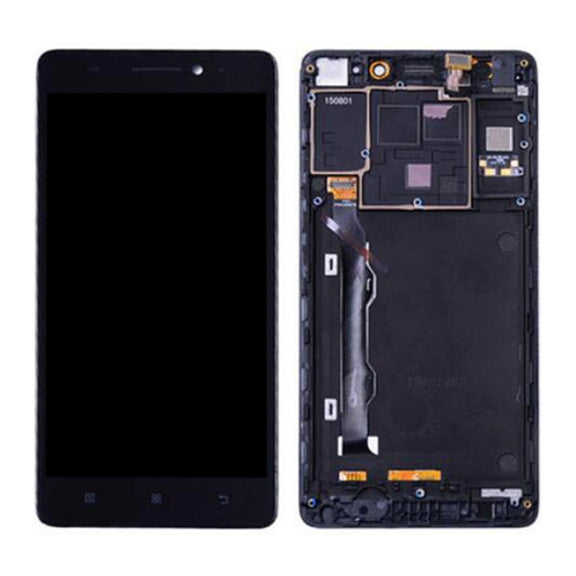 OEM LCD Screen for Lenovo K3 Note / K50-T5 Digitizer Full Assembly with Frame (Black)