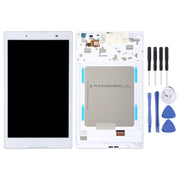 OEM LCD Screen for Lenovo Tab 2 A8-50 A8-50F A8-50LC Digitizer Full Assembly with Frame (White)