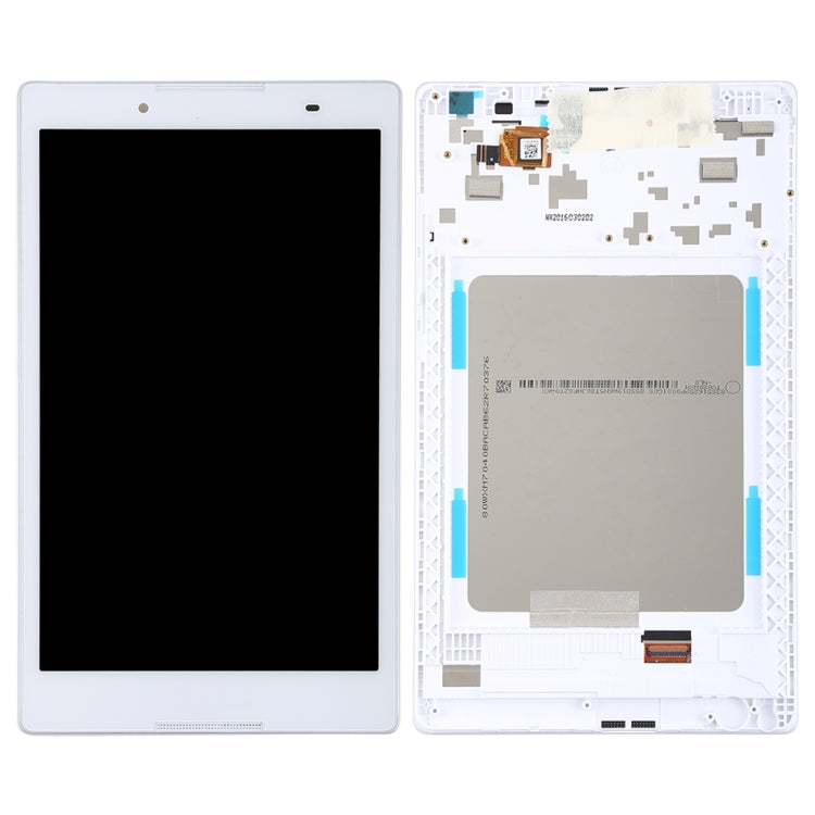 OEM LCD Screen for Lenovo Tab 2 A8-50 A8-50F A8-50LC Digitizer Full Assembly with Frame (White)