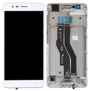 OEM LCD Screen for Asus Zenfone 3 Zoom ZE553KL Digitizer Full Assembly with Frame���White)