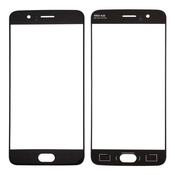 For OnePlus 5 Front Screen Outer Glass Lens (Black)