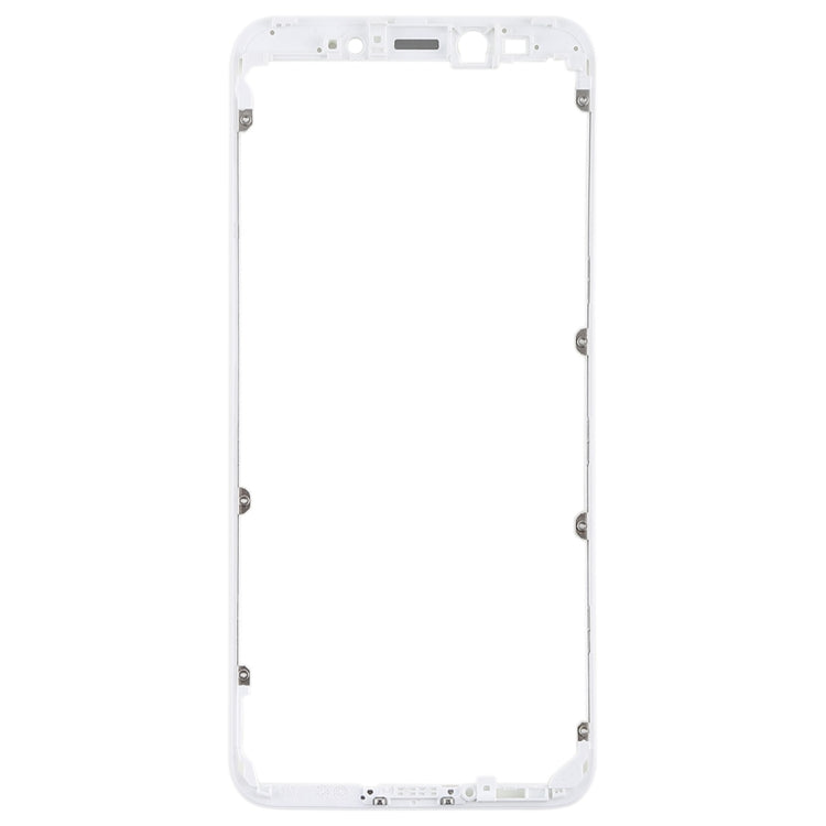 Front Housing LCD Frame Bezel Holder for Xiaomi Mi 6X / A2(White)