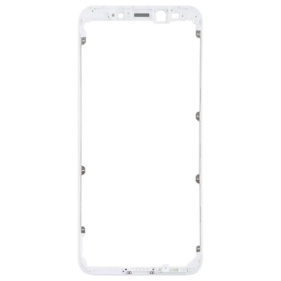 Front Housing LCD Frame Bezel Holder for Xiaomi Mi 6X / A2(White)