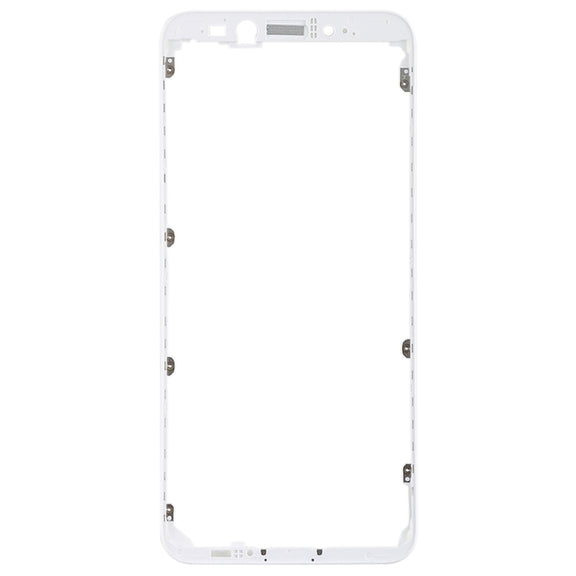 Front Housing LCD Frame Bezel Holder for Xiaomi Mi 6X / A2(White)
