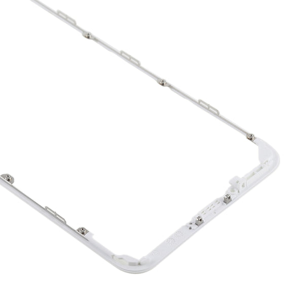 Front Housing LCD Frame Bezel Holder for Xiaomi Mi 6X / A2(White)