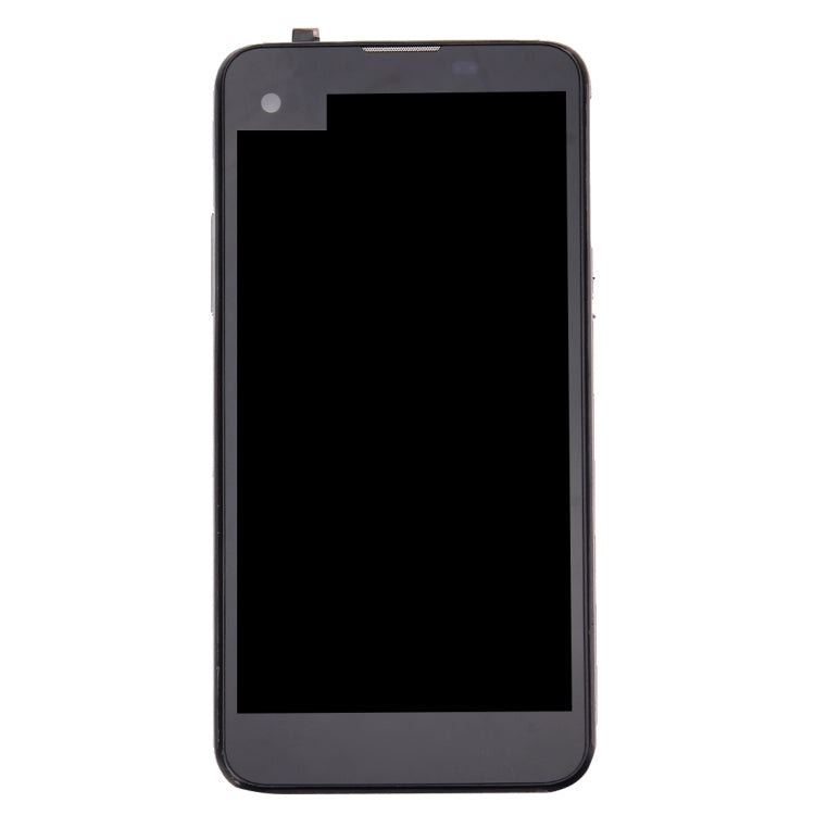 TFT LCD Screen for LG X Screen / K500 with Digitizer Full Assembly with Frame(Black)