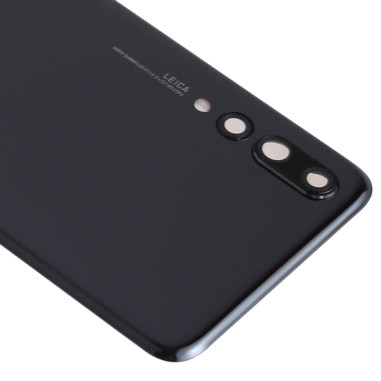 Battery Back Cover with Camera Lens for Huawei P20 Pro(Black)