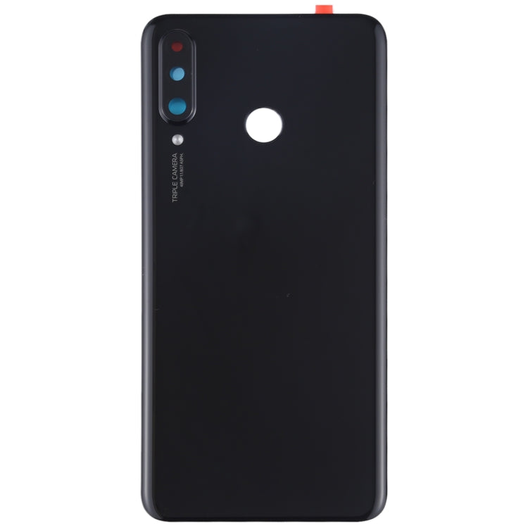 Original Battery Back Cover with Camera Lens for Huawei P30 Lite (48MP)(Black)
