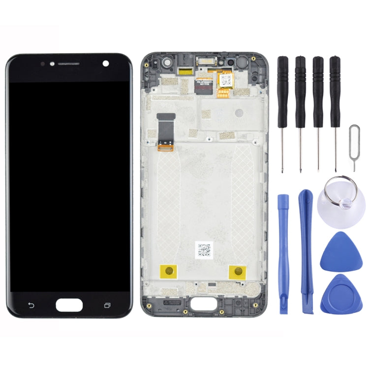 OEM LCD Screen for Asus Zenfone 4 Selfie ZB553KL X00LD X00LDA  Digitizer Full Assembly with Frame���Black)