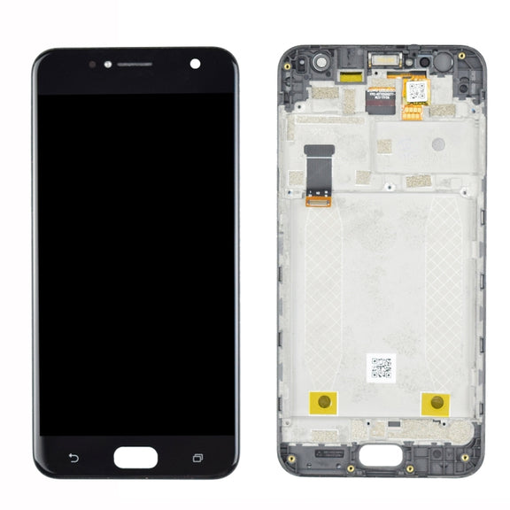 OEM LCD Screen for Asus Zenfone 4 Selfie ZB553KL X00LD X00LDA  Digitizer Full Assembly with Frame���Black)