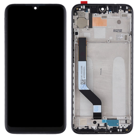 TFT LCD Screen for Xiaomi Redmi Note 7 / Redmi Note 7 Pro Digitizer Full Assembly with Frame(Black)