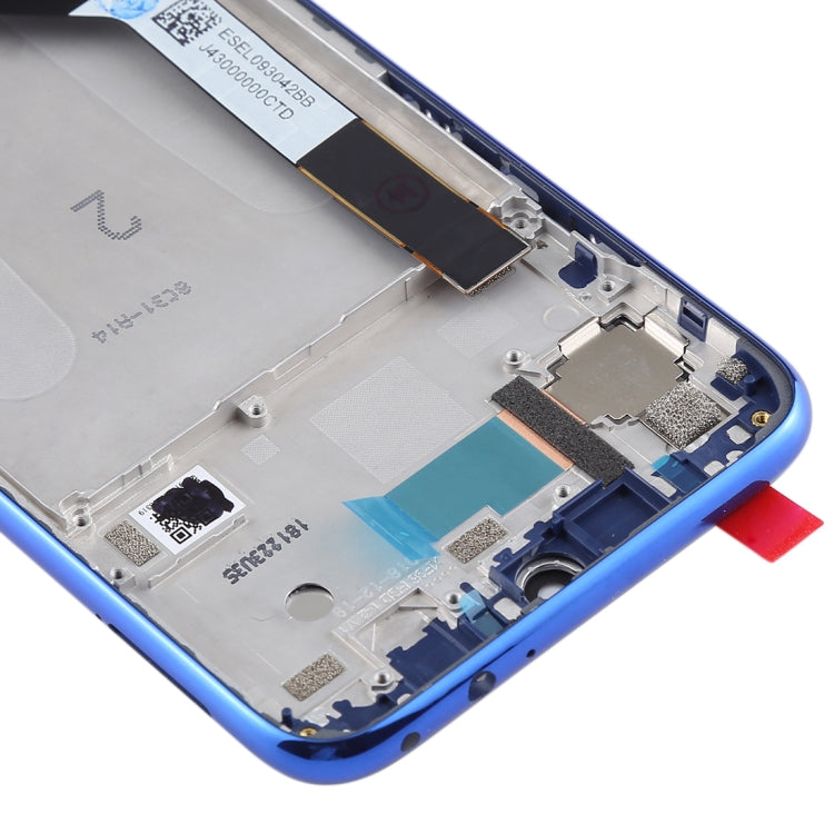 TFT LCD Screen for Xiaomi Redmi Note 7 / Redmi Note 7 Pro Digitizer Full Assembly with Frame(Blue)