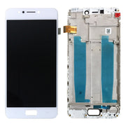 OEM LCD Screen for Asus Zenfone 4 Max ZC520KL X00HD Digitizer Full Assembly with Frame���White)