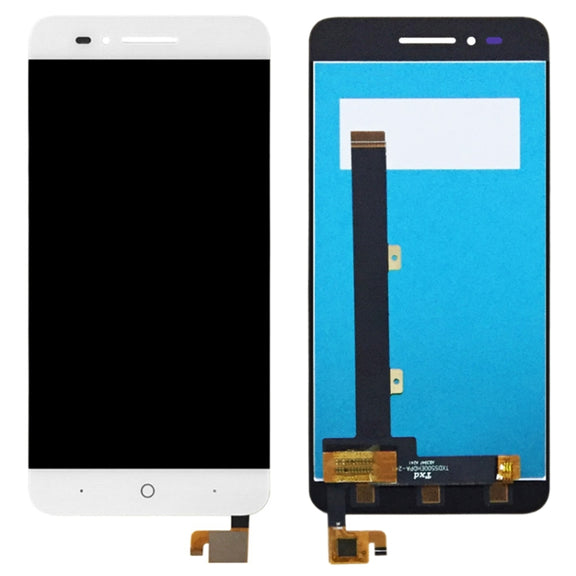 OEM LCD Screen for ZTE Blade A610 A610C with Digitizer Full Assembly (White)