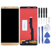 OEM LCD Screen for ZTE Blade V9 V0900  with Digitizer Full Assembly (Gold)