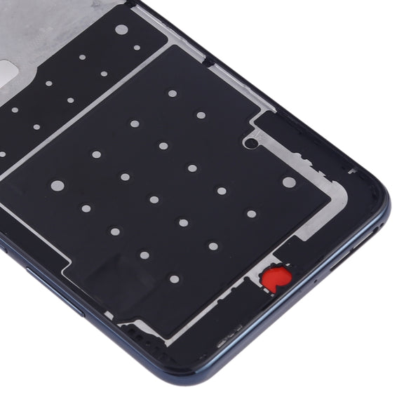 Middle Frame Bezel Plate with Side Keys for Huawei P30 Lite (24MP)(Black)