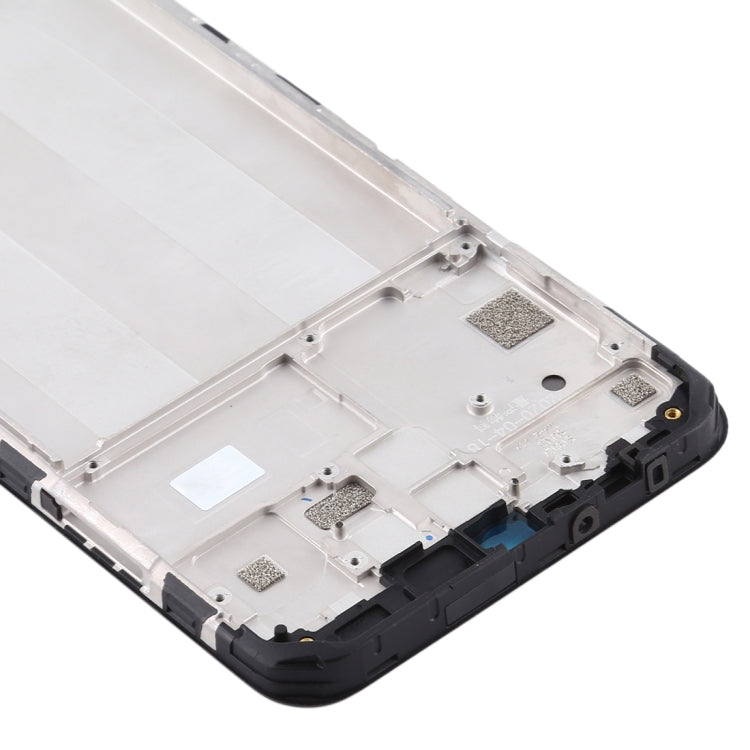 Front Housing LCD Frame Bezel Plate for Xiaomi Redmi 9A / Redmi 10A(Black)