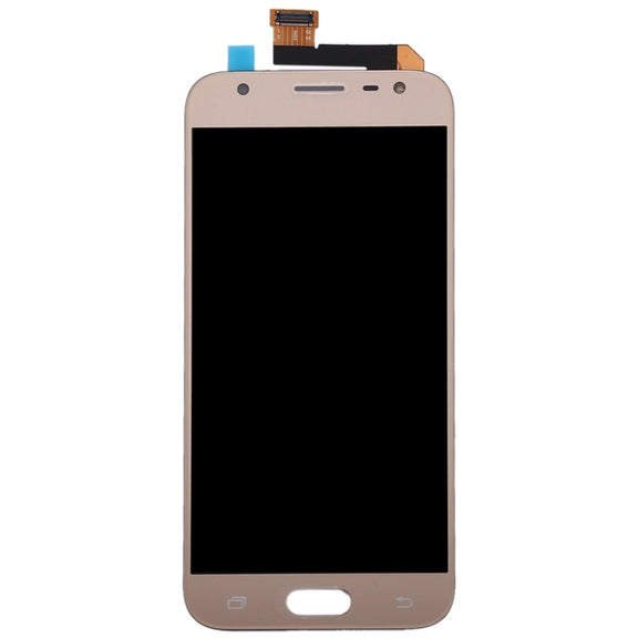 TFT LCD Screen for Galaxy J3 (2017), J330F/DS, J330G/DS with Digitizer Full Assembly (Gold)