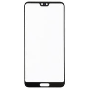 For Huawei P20 Pro 10PCS Front Screen Outer Glass Lens (Black)